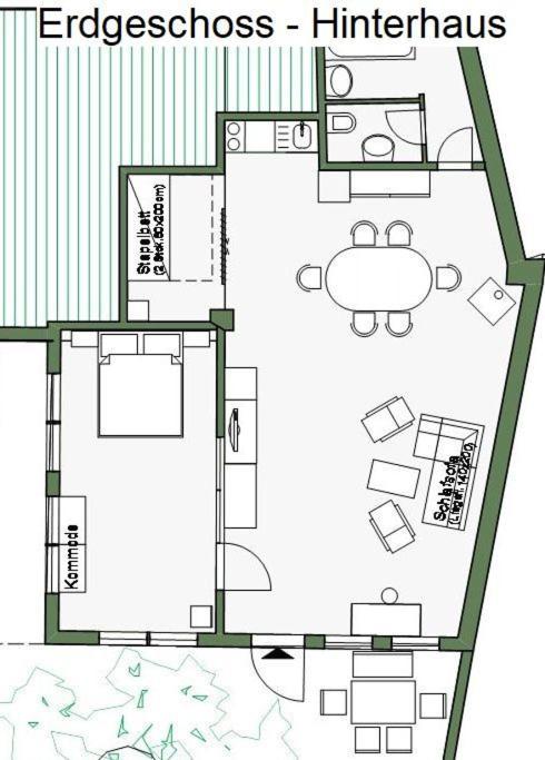 Apartment Pension Sternchen Erfurt Bagian luar foto