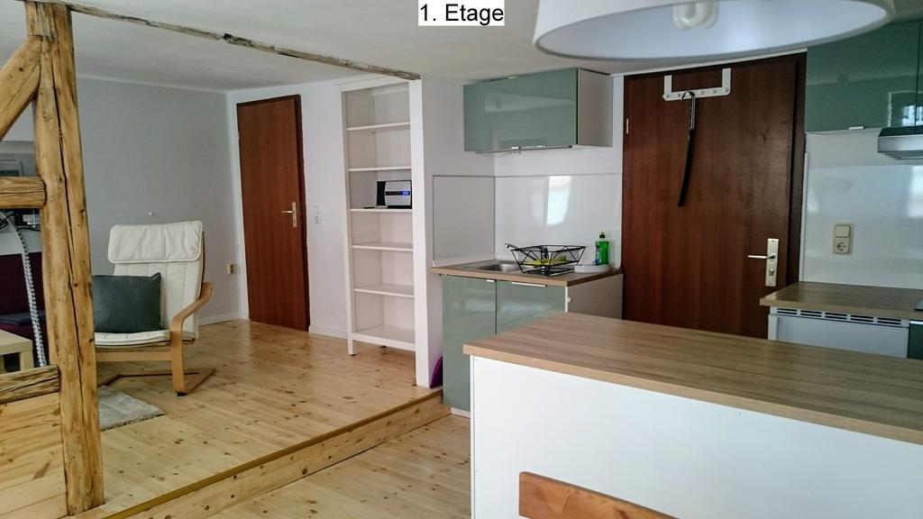Apartment Pension Sternchen Erfurt Bagian luar foto