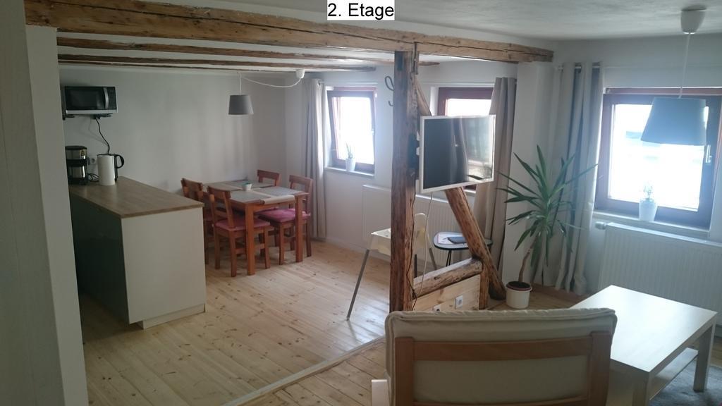 Apartment Pension Sternchen Erfurt Bagian luar foto