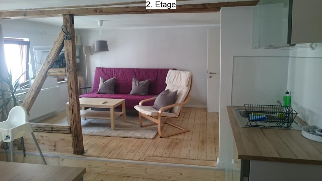 Apartment Pension Sternchen Erfurt Bagian luar foto